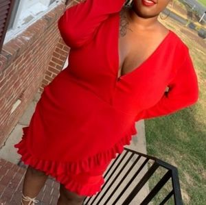 Pretty Little thing Red Dress